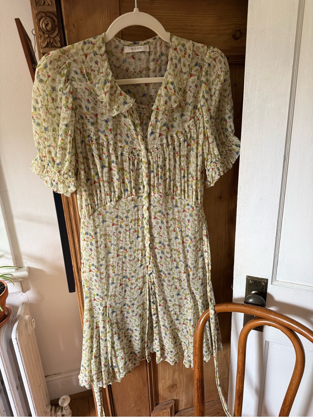 Doen Mira Dress | 100% Silk, Small - Picture 9 of 12